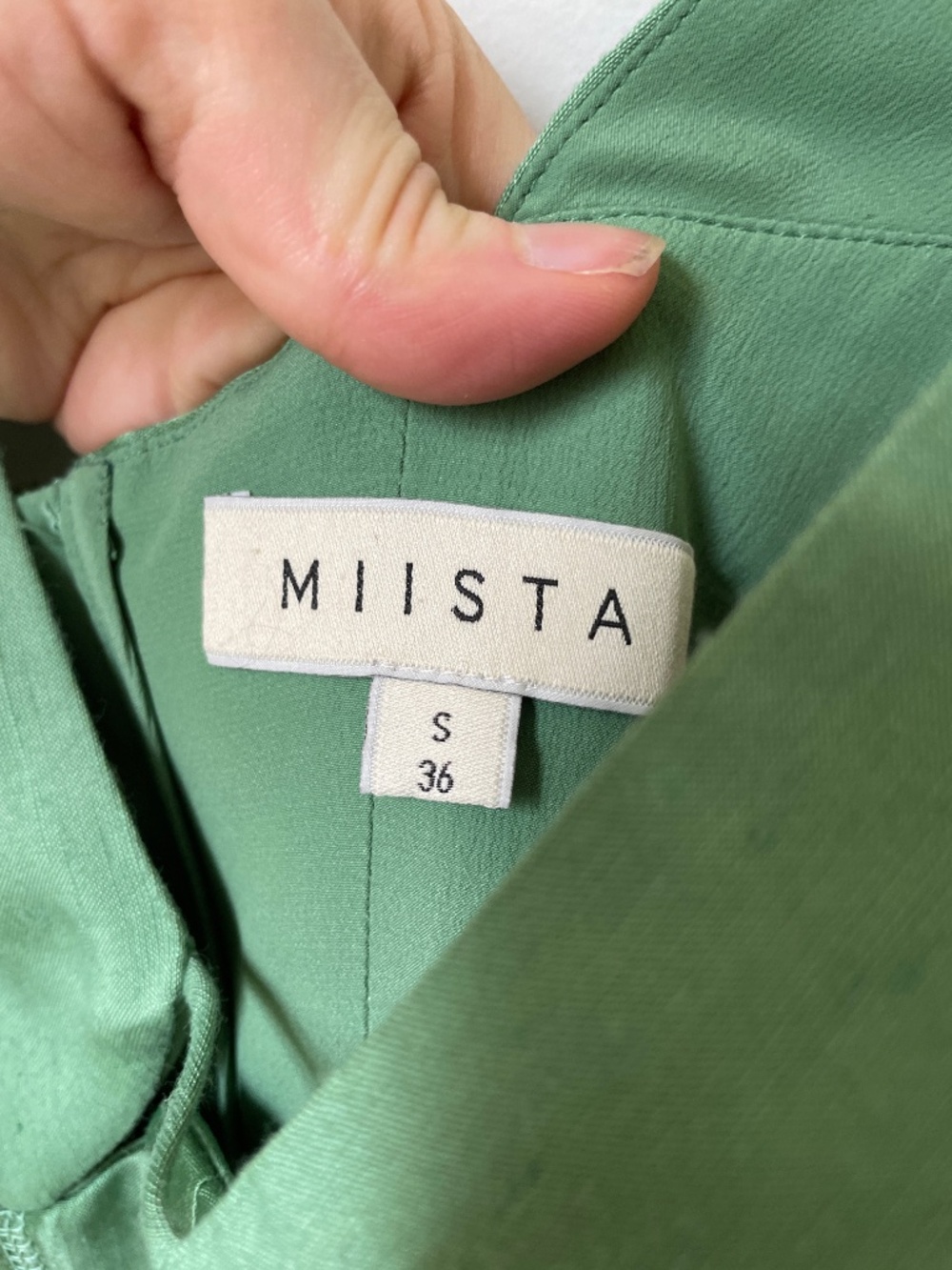 Miista Green Corset Dress - Picture 4 of 5